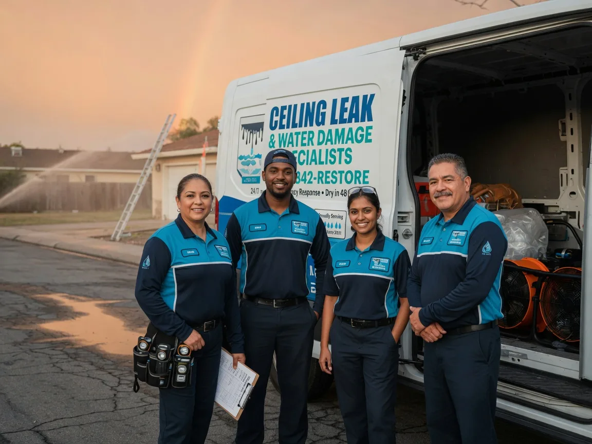 Ceiling Leak Cleanup company in York New Salem, PA