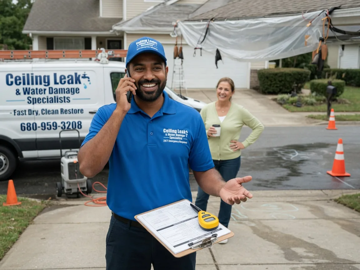 Ceiling Leak Cleanup York New Salem, PA FAQs